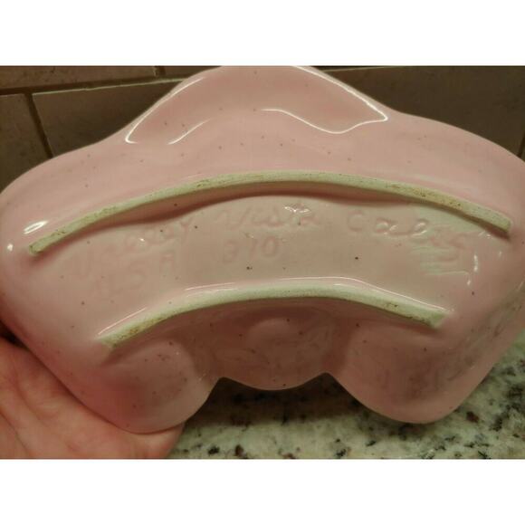 Vintage Pink Valley Vista California Strawberry Pottery Dish Mid Century # 310 - Picture 3 of 3